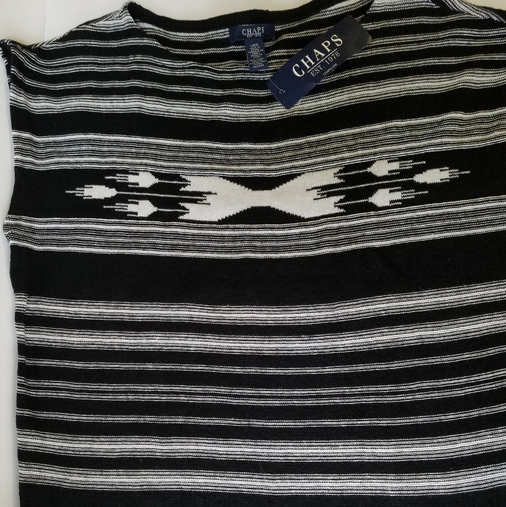 New! Chaps Sweater